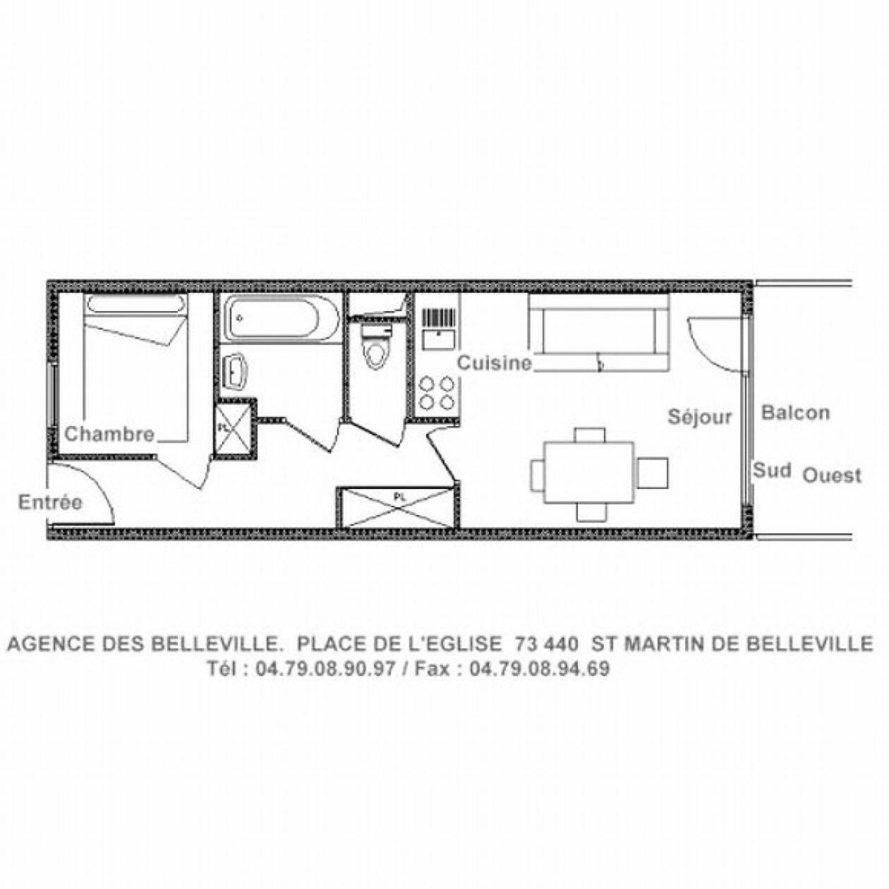 Residence Murgers - Appartement Lumineux - A Proximite Des Pistes - Balcon Mae-3254 Saint-Martin-de-Belleville Luaran gambar